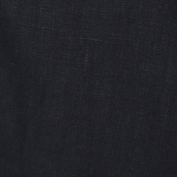 Vintage Chico’s Black 100% Linen Crop Pants Sz 1 Relaxed Fit Minimalist Coastal - Picture 9 of 9